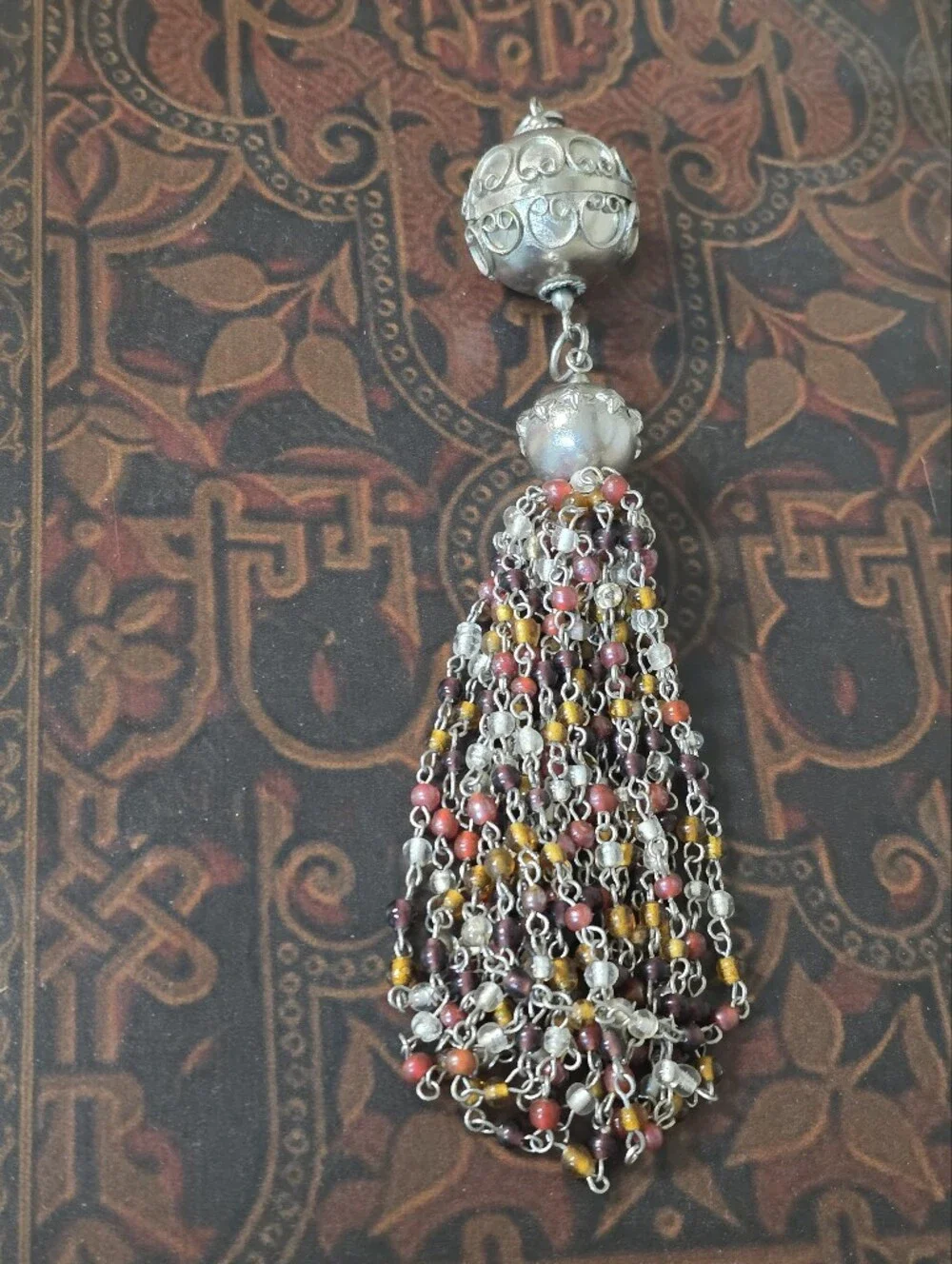 Restoration Hardware Indonesian Hand-crafted Key Tassel